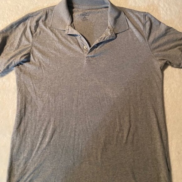 George Men's Medium (38-40) Gray Short Sleeve Collared Polo Shirt - Picture 1 of 4